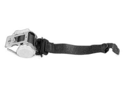 Mopar 1SV68DX9AC Lap & Shoulder Belt, Black/Gray, Rear Passenger Side