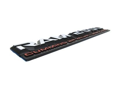 Dodge 55295313AC NAMEPLATE Front Fender Ram 2500 Cummins