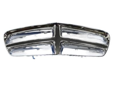 Mopar 68092602AA Grille Surround, Black, Front