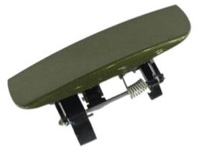 Mopar 1MZ80RFQAG Handle, Outside, Green, Rear Outer Passenger Side