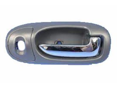 Chrysler 1AG42YBPAA HANDLE Inside Remote Control Includes Handle, Bezel and Cap cover