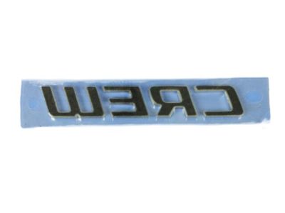 Ram 68086444AA NAMEPLATE Crew