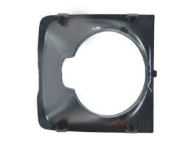 Mopar 68262008AA Center Bezel, Front