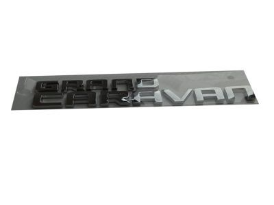 Ram 68087121AA NAMEPLATE Grand Caravan