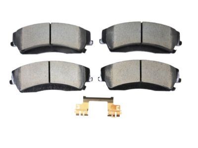 Dodge 5174001AC PAD KIT Front Disc Brake Contains 4 Pads and Slippers