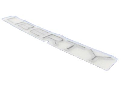 Jeep 5JN11CA1AB NAMEPLATE Liberty