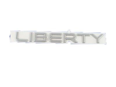 Jeep 5JN11CA1AB NAMEPLATE Liberty