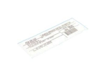 Mopar 68282232AA Emission Label