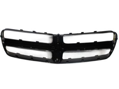 Mopar 68142922AA Grille Surround, Gloss Black, Front