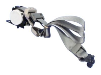 Mopar 1CK381D5AA Lap & Shoulder Belt, Gray, Rear Center Outer Passenger Side