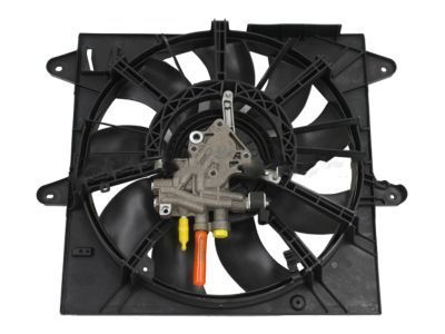Jeep 5191827AA SHROUD MODULE Fan