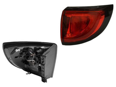 Mopar 68229026AF Tail Lamp, Rear Passenger Side