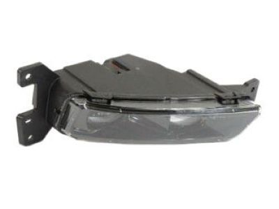 Mopar 68275510AC Fog Lamp Assembly, Front Passenger Side