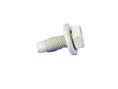 Jeep 6104414AA BOLT AND CONED WASHER Hex Head M10x1.5x30 Mounting Canister Assembly Bracket to Crossmember