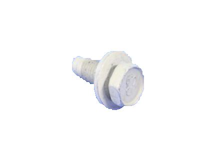 Jeep 6104414AA BOLT AND CONED WASHER Hex Head M10x1.5x30 Mounting Canister Assembly Bracket to Crossmember
