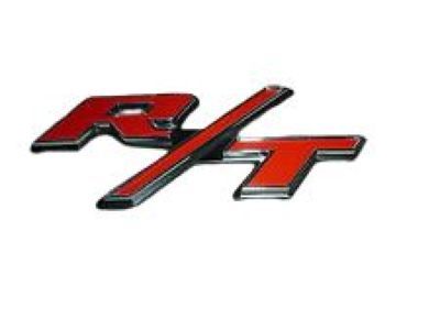 Dodge 4805630AA NAMEPLATE Dodge R/T Front Door