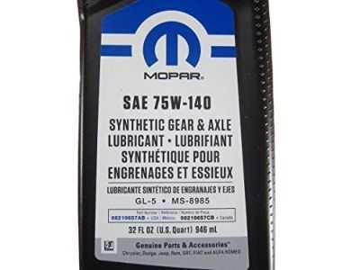 Jeep 68218657AB LUBE Axle 75W140 Synthetic