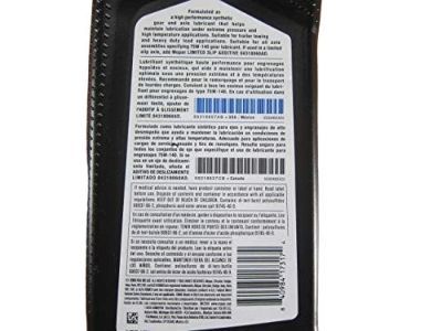 Jeep 68218657AB LUBE Axle 75W140 Synthetic