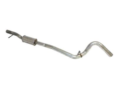Jeep 5147213AD PIPE Exhaust Extension Includes Front Exhaust Clamp