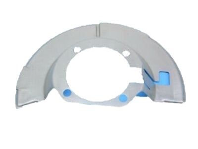Mopar 5086664AA Backing Plate, Front Driver Side