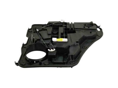 Dodge 68004823AA REGULATOR REAR DOOR WINDOW With Carrier Plate