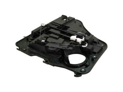 Dodge 68004823AA REGULATOR REAR DOOR WINDOW With Carrier Plate