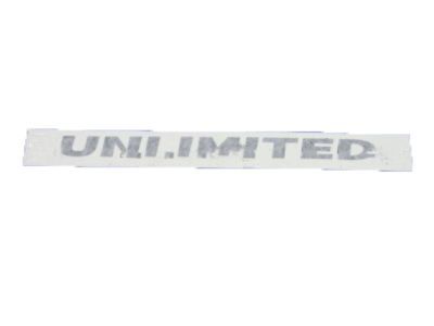 Jeep 5JV67HA9AA DECAL Unlimited