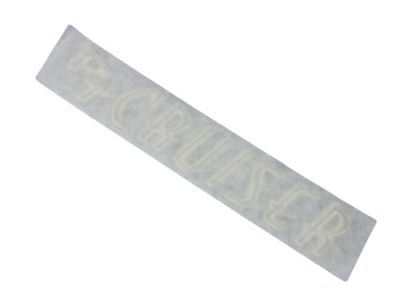 Chrysler 5303581AA NAMEPLATE PT CRUISER