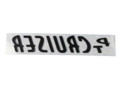 Chrysler 5303581AA NAMEPLATE PT CRUISER
