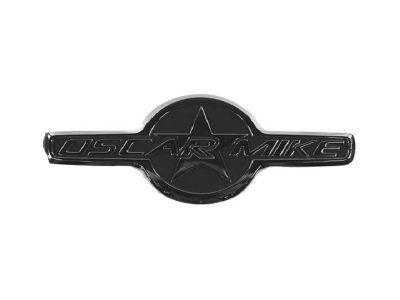 Jeep 68093911AA NAMEPLATE Front Fender Oscar Mike