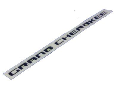Jeep 68235425AA NAMEPLATE Front Door Grand CHEROKEE