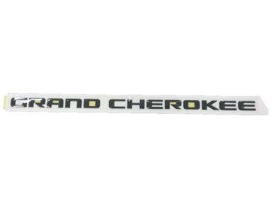 Jeep 68235425AA NAMEPLATE Front Door Grand CHEROKEE