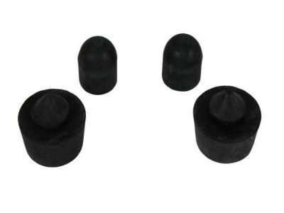 Dodge 5083774AA BUMPER Rubber Contains 4 Bumpers