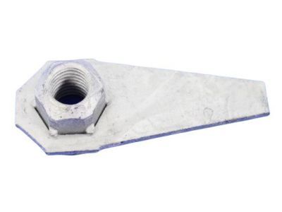 Jeep 6508593AA NUT AND RETAINER Hex Flange Locking M14X1.50