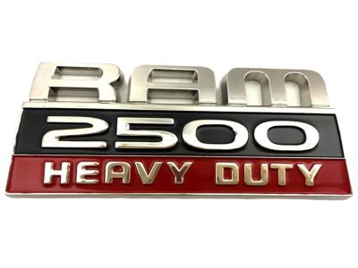 Ram 55372616AB NAMEPLATE Ram 2500 Heavy Duty
