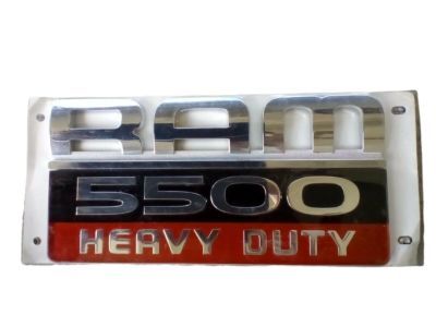Ram 55372616AB NAMEPLATE Ram 2500 Heavy Duty
