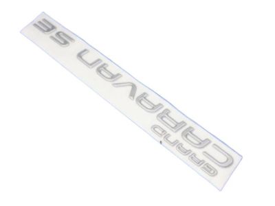 Dodge HS39TA1 NAMEPLATE Liftgate Grand Caravan SE