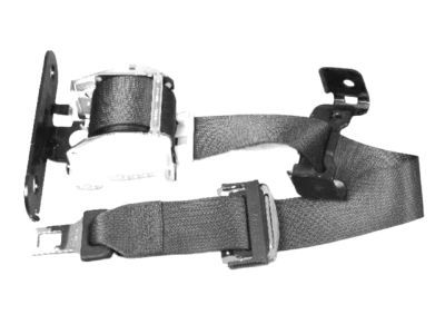 Mopar 5HQ391J3AB Lap & Shoulder Belt, Rear Center