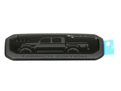 Mopar 68467213AA Nameplate, Rear