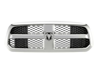 Mopar 68093446AC Grille, Black, Front Center