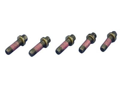 Jeep 6506408AA SCREW AND WASHER Hex Flange Head M8x1.25x25