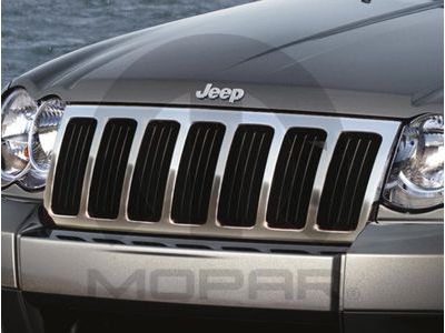 Jeep 82211619 GRILLE KIT Chrome Applique