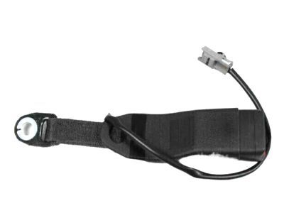 Mopar 5HQ291DVAB Buckle End, Slate Gray, Front Inner Driver Side
