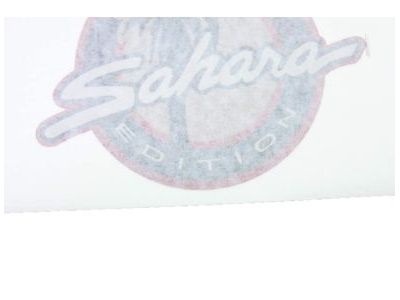Jeep 5FE52WGK DECAL Sahara