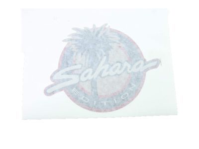Jeep 5FE52WGK DECAL Sahara