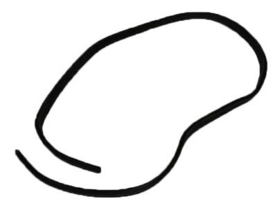 Mopar 4575880AD Weatherstrip, Rear