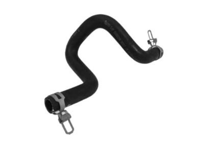 Dodge 5058823AA HOSE Heater Return Includes: Clamps