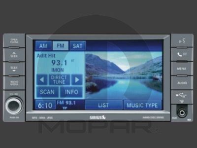 Ram 82212477 RADIO AM/FM/DVD/HDD/NAV/SDARS