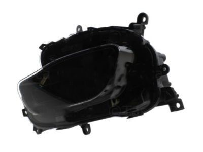Mopar 68102848AG Headlamp Assembly, Black Bezel, Front Passenger Side