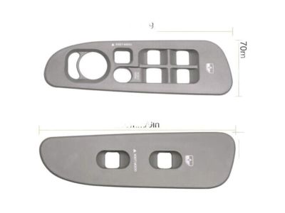 Dodge 5HZ71WL5AD BEZEL Power Window/Door Lock Switch